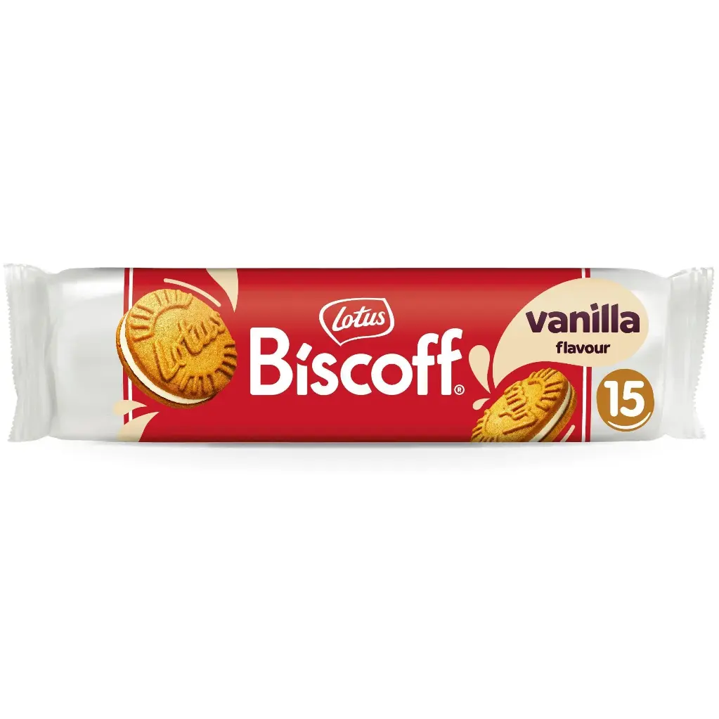 Lotus Biscoff Sandwich Biscuits Vanilla 150g