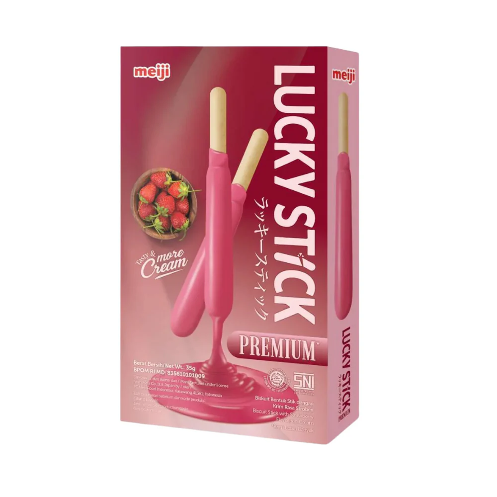 Lucky Stick Premium Strawberry 35g
