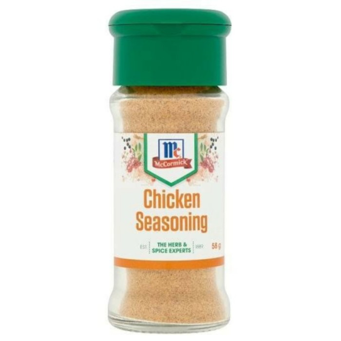 MC Cormick Seasoning Chicken 58g
