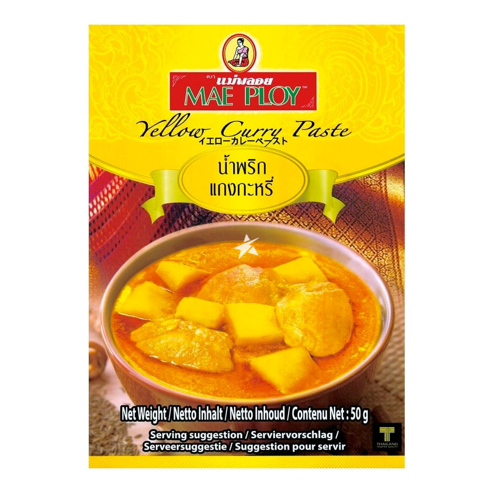 Mae Ploy Yellow Curry Paste 50g