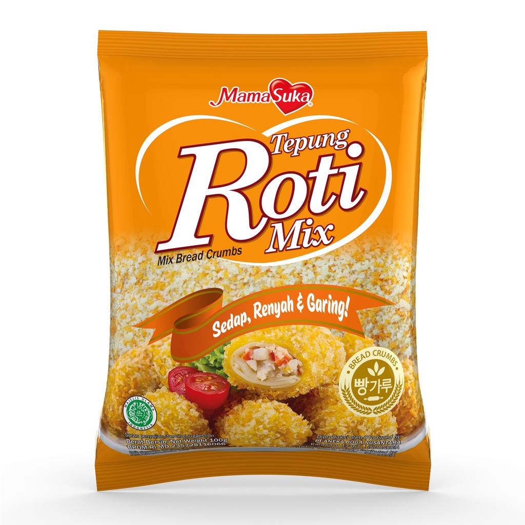 Mama Suka Tepung roti mix 200g
