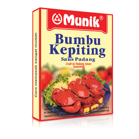 Munik Bumbu Kepiting Saus Padang 180g