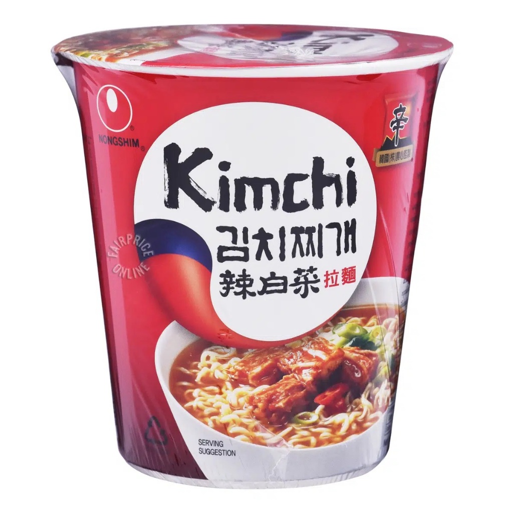 Nongshim Cup Noodle Kimchi 70g