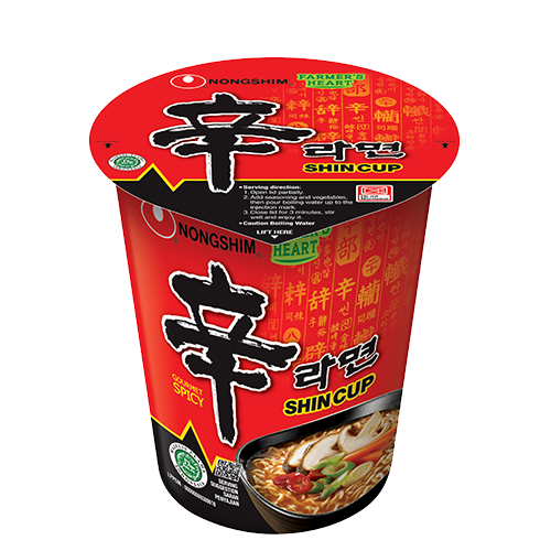 Nongshim Cup Noodle Shin Ramyun 68g
