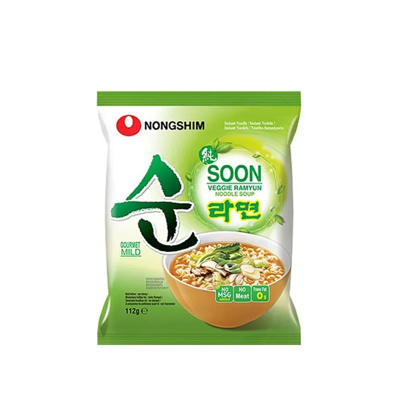 Nongshim KR soon vEggie ramyun Noodle 112g