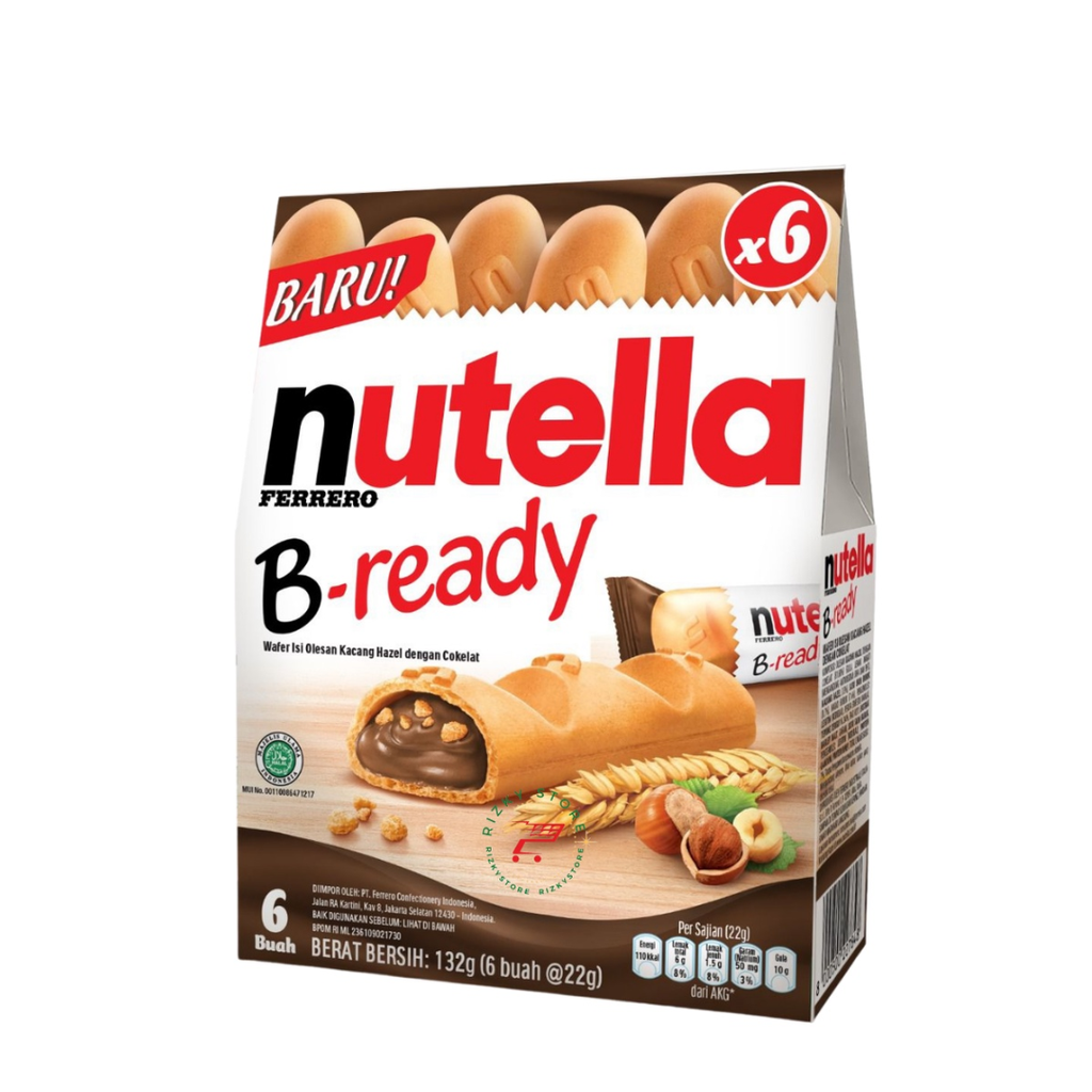 Nutella bready T6 132g