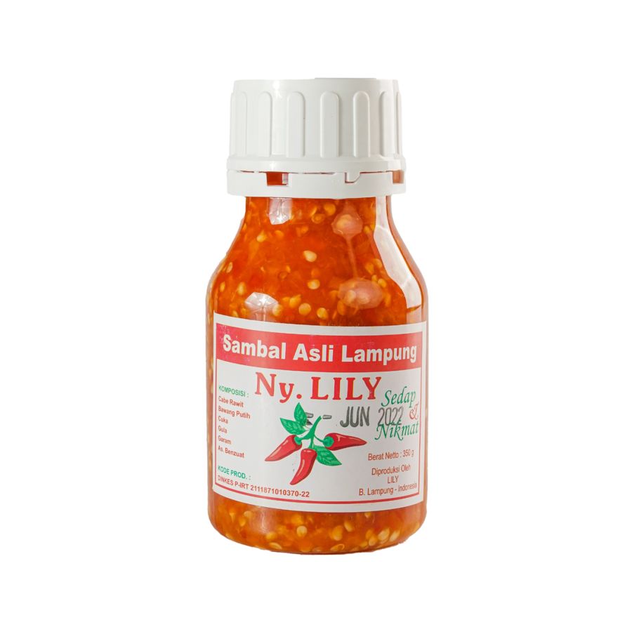 Ny lily sambal asli lampung 350g