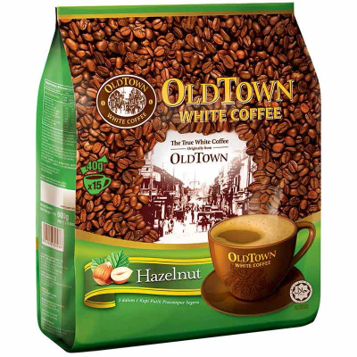 Old Town White Coffee hazelnut 15s x 40g