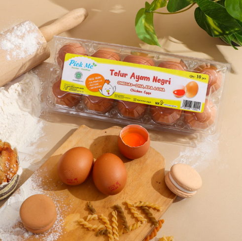 Pick Me Telur Ayam Negri Omega 10s 