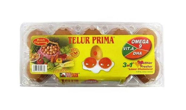 Prima Telur Negri Omega 9 10s