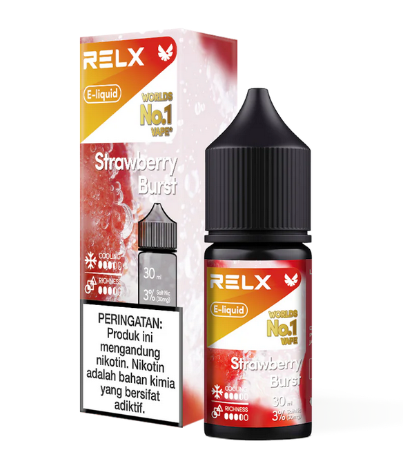 Relx Eliquid 3% Strawberry Burst 30ml