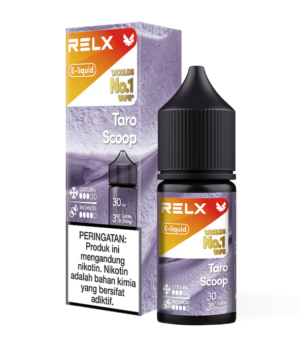 Relx Eliquid 3% Taro Scoop 30ml