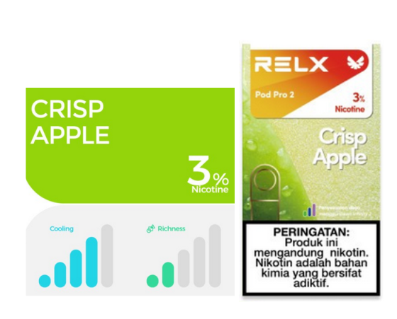 Relx Pod Pro2 Crisp Apple
