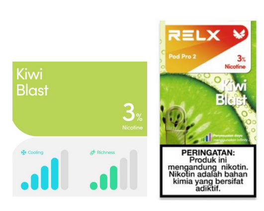 Relx Pod Pro2 Kiwi Blast