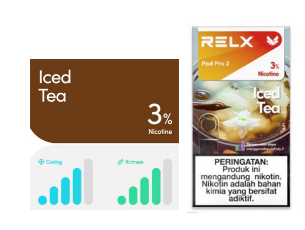 Relx Pod Pro2 Iced Tea