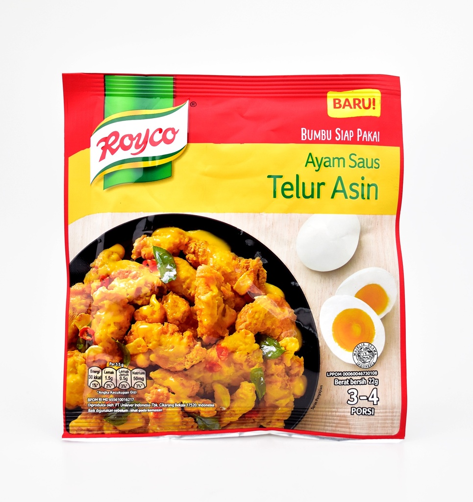 Royco Ayam Telur Asin 22g