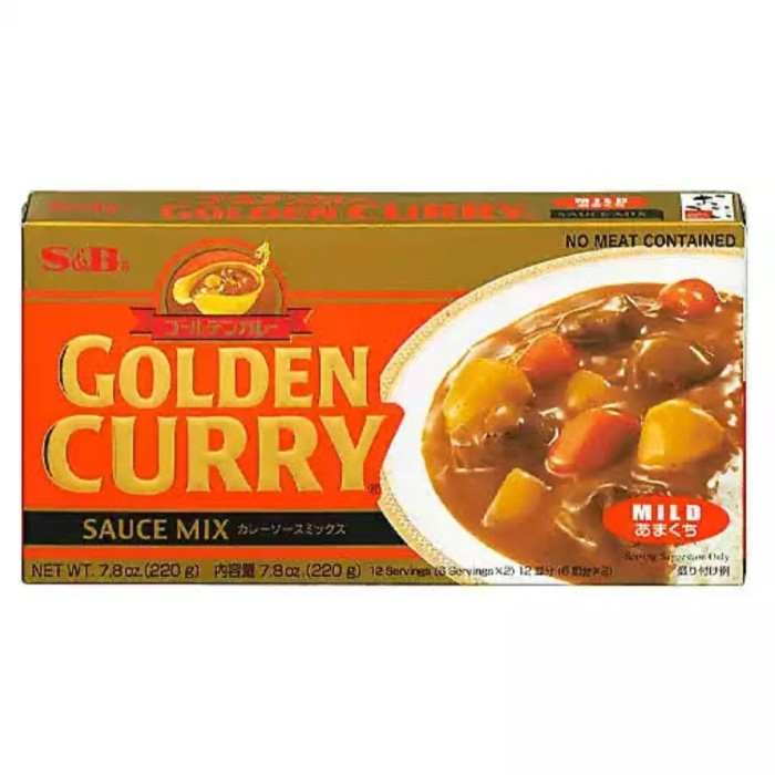 SNB Golden Curry Sauce Mix mild 220g