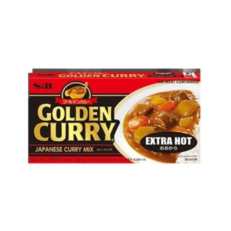 SNB Golden Curry Sauce Mix extra hot 220g