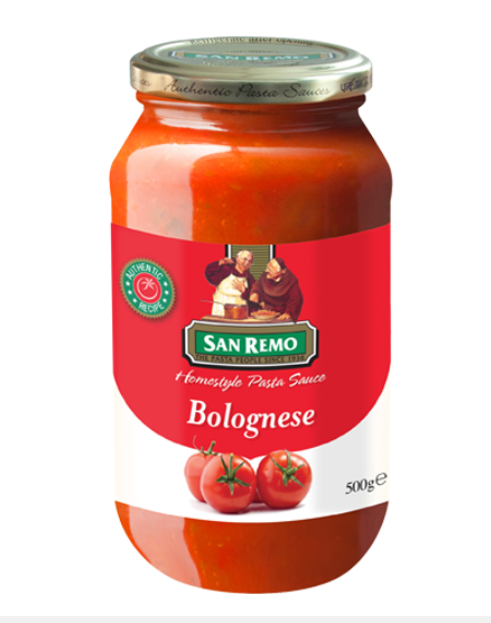 San Remo Pasta Sauce Bolognese 500g