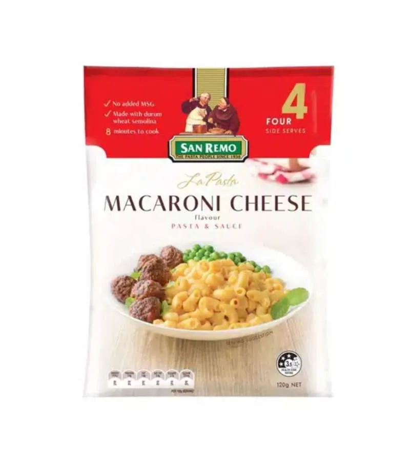 San Remo la Pasta macaroni Cheese 120g