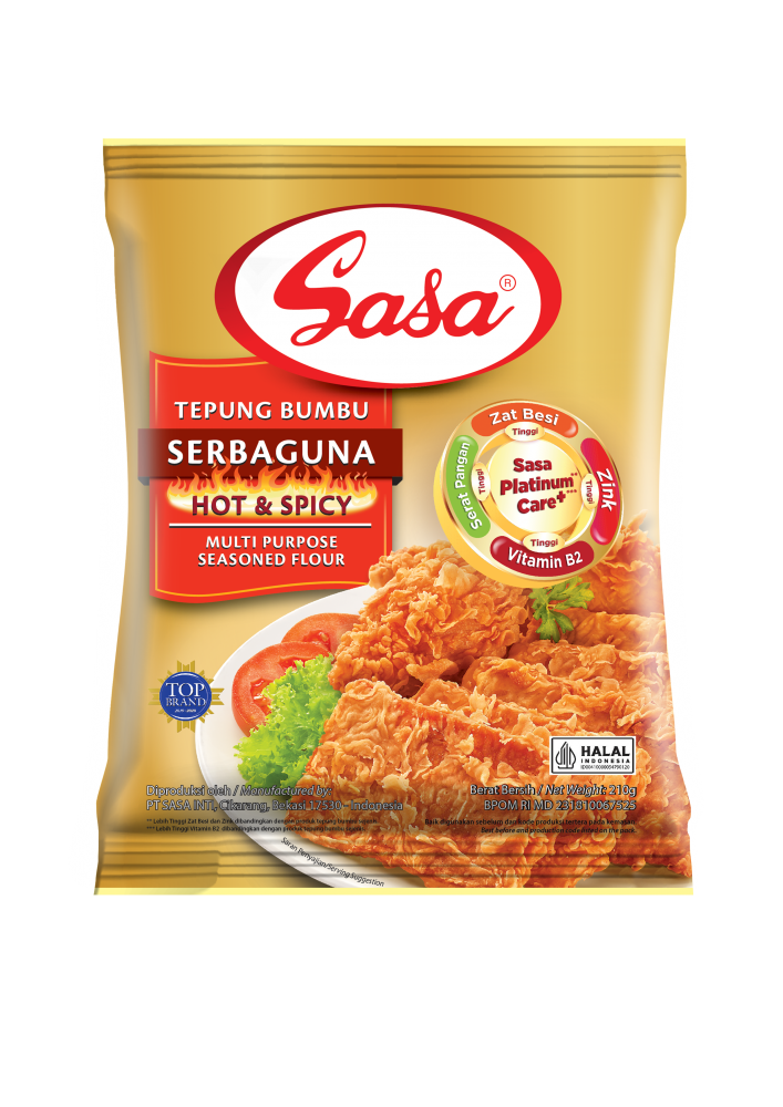 Sasa Tepung Serbaguna Hot & spicy  225g