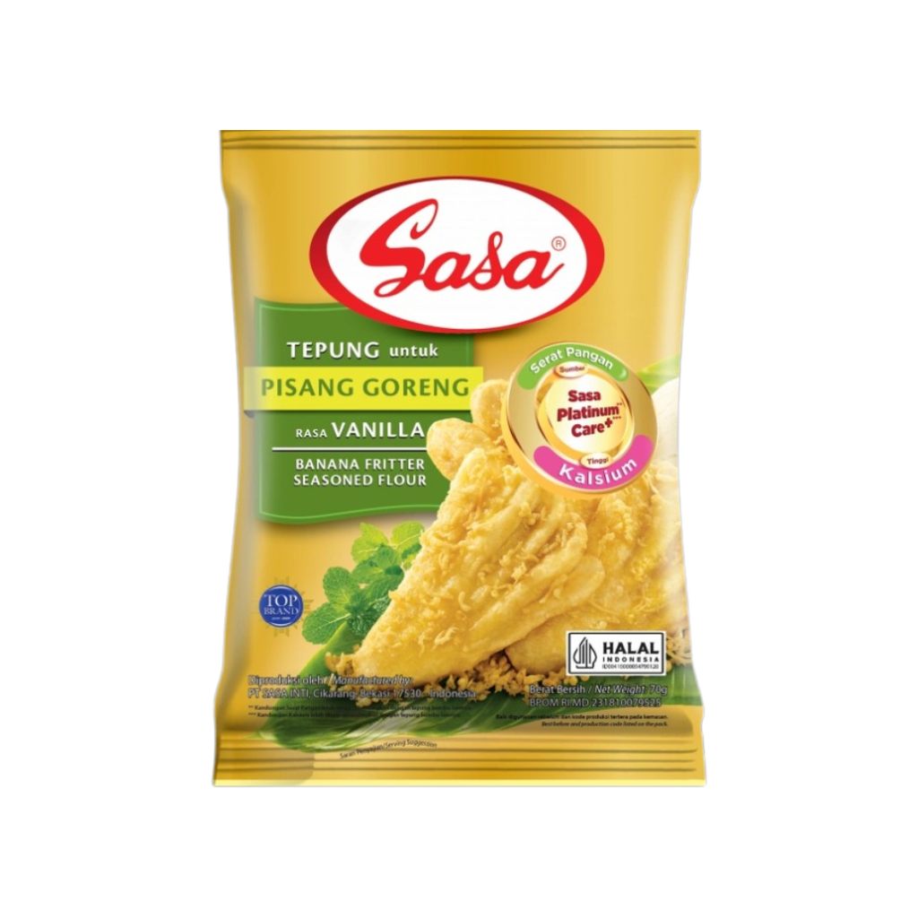 Sasa Tepung Serbaguna Pisang goreng Vanilla  225g