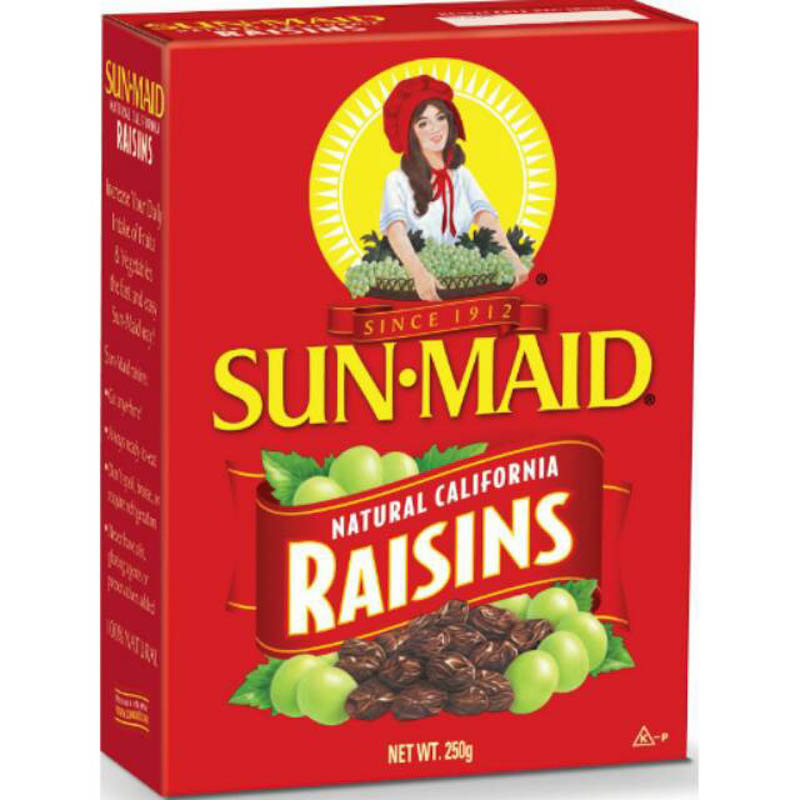 Sun maid raisins 250g