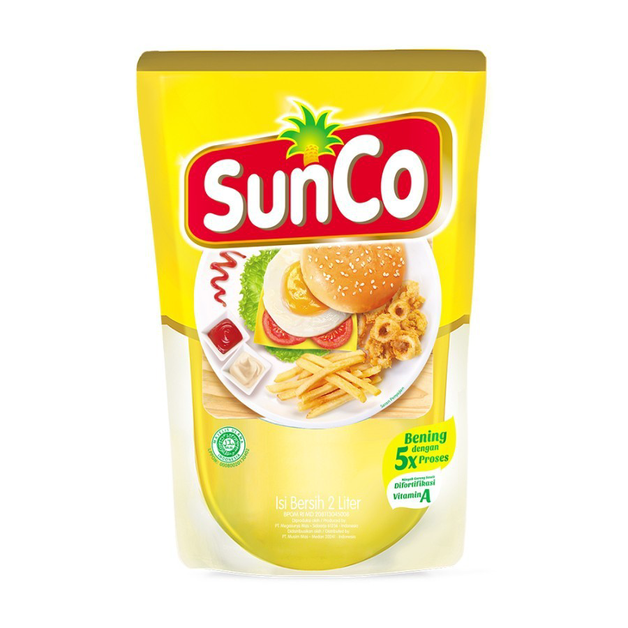 Sunco minyak goreng Pouch 2L