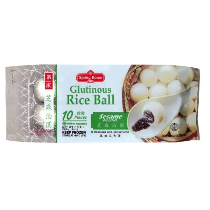 TYJ Spring Home Glutinous RiceBall Sesame 10s 200g