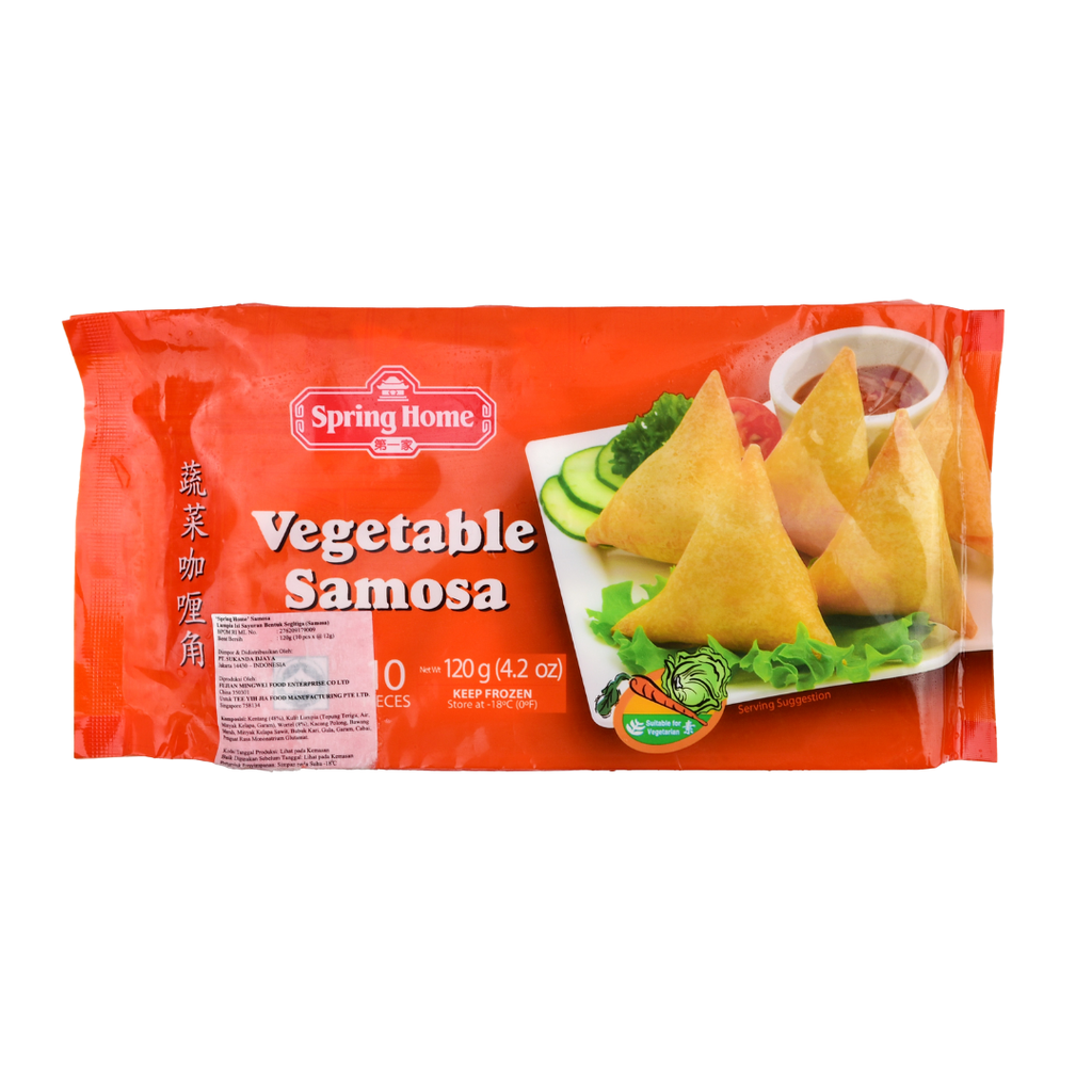TYJ Spring Home Vegetable Samosa 10s 120g