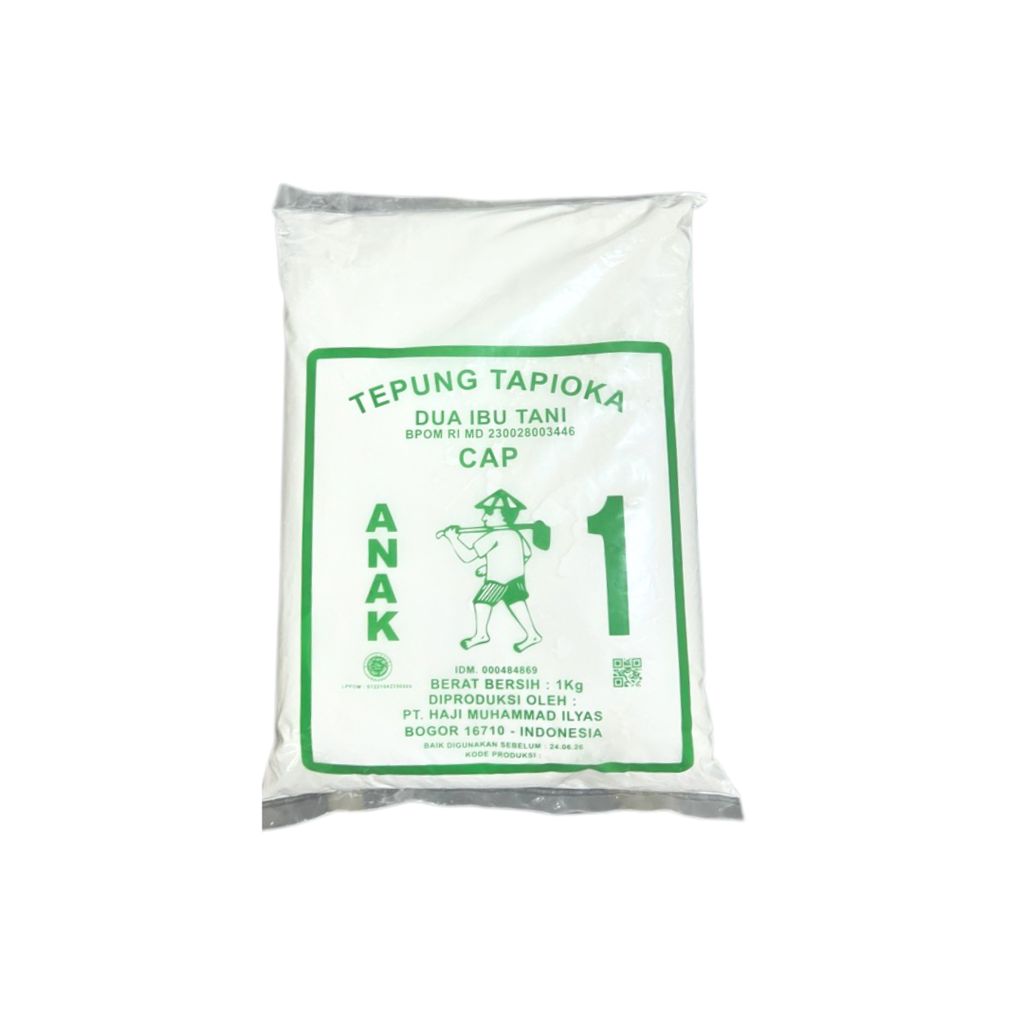Tepung tapioka ibu tani cap anak 1kg