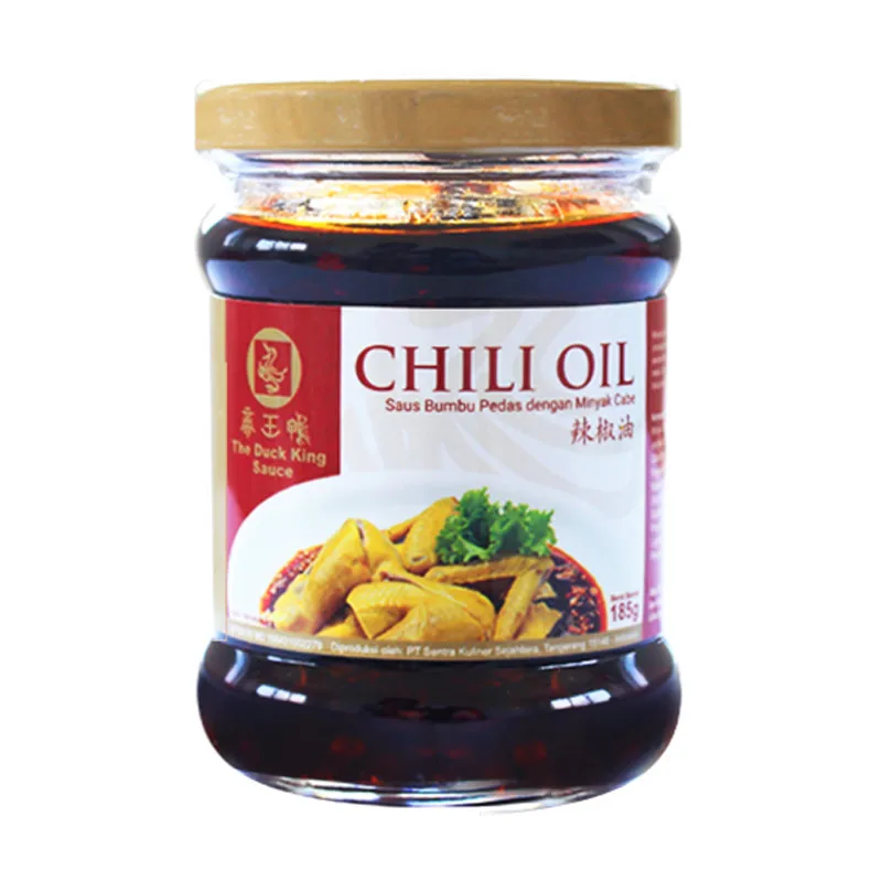 The Duck King chili oil 185g