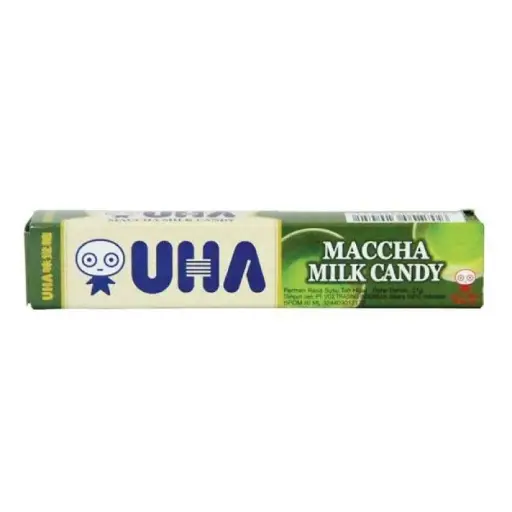 UHA Stick maccha Milk candy 37g