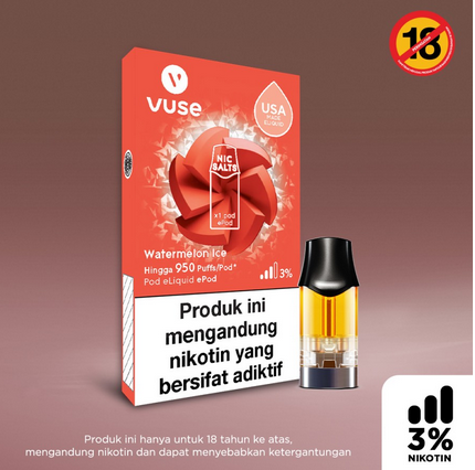 Vuse Pod 1s 3% Watermelon Ice
