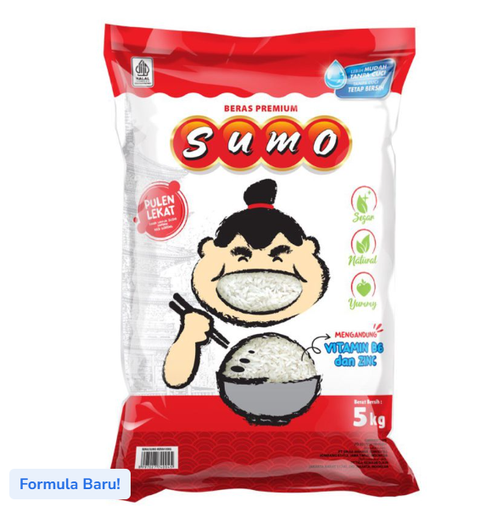 Beras Sumo Merah Premium 5kg