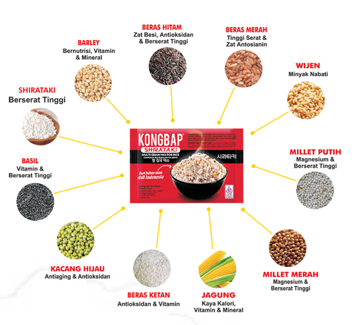 KongBap Multigrain Shirataki 150g