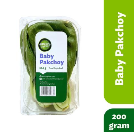 Amazing Farm Baby Pakchoy 200g