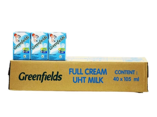 KARTON Greenfields UHT 105ml Fullcream