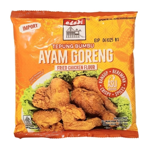 Adabi Tepung Bumbu Ayam Goreng 150g