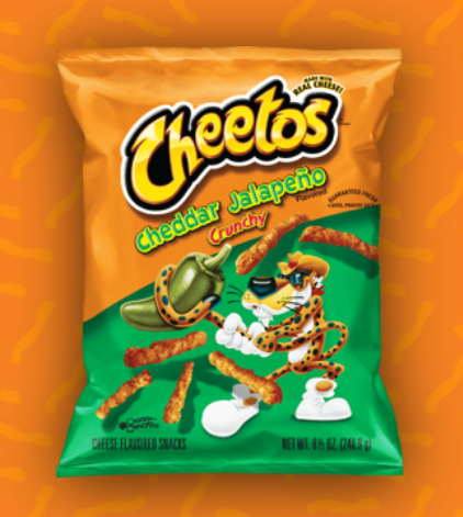 Cheetos USA Crunchy Cheddar Jalapeno 8oz