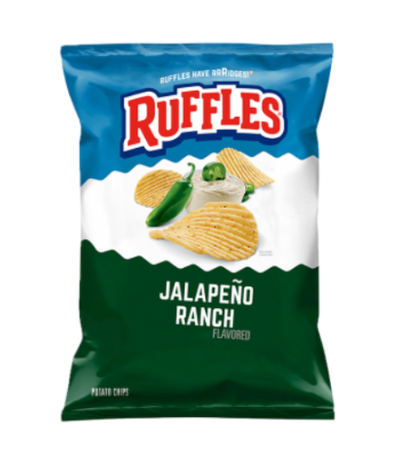 Ruffles Chips Jalapeno 184g