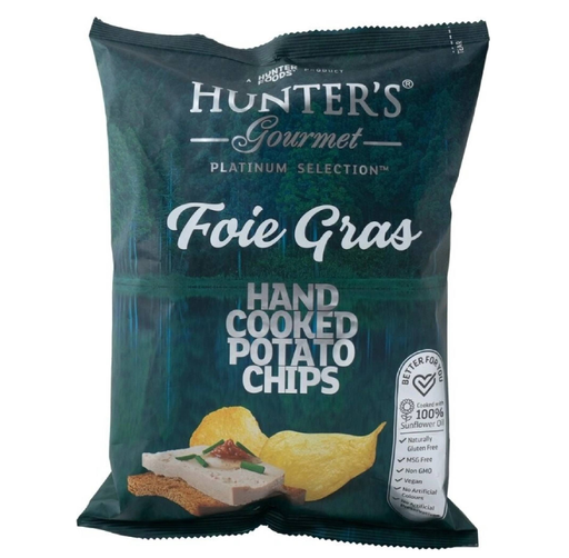 Hunters Potato Chips Foie Grass 125g