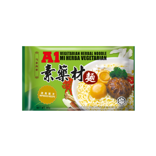 A1 Vegetarian Mi Herbal Noodle 90g