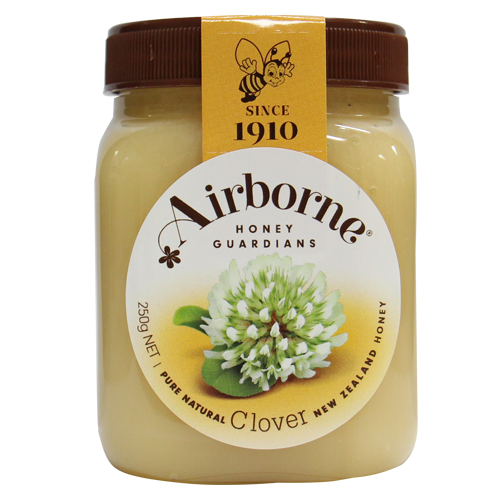 Airborne Honey Pure Nat Clover 500g