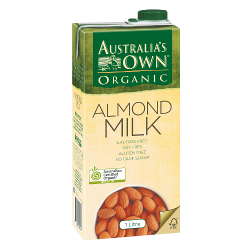 Aust Own Organic Almond Milk 1L