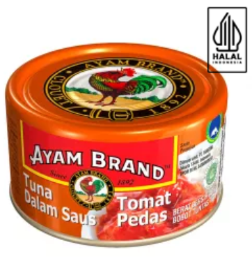Ayam Brand Tuna Tomat Chili 170g