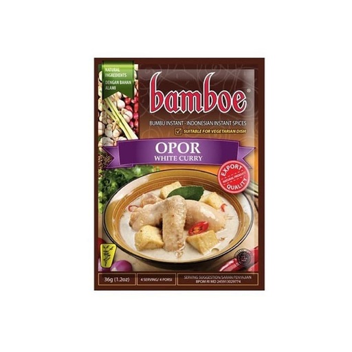Bamboe Opor white curry 36g