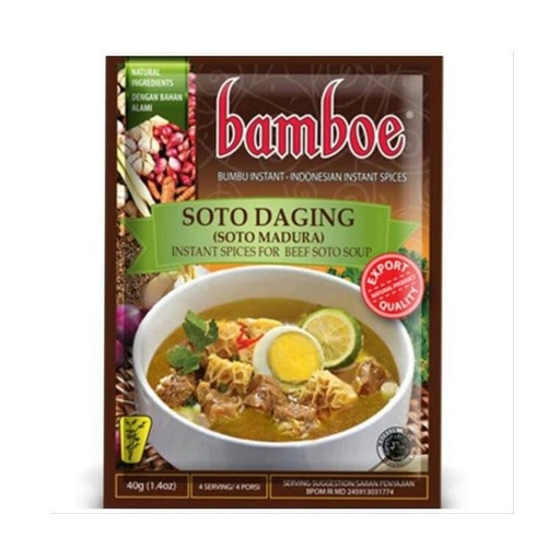 Bamboe Soto Daging 40g