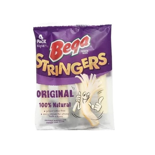 Bega Cheese stringer mozarella 4x20g