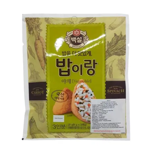 CJ Beksul Rice Seasoning Mix Vegetable 27g